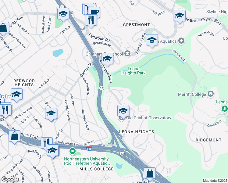 4627 Belfast Avenue, Oakland CA Walk Score