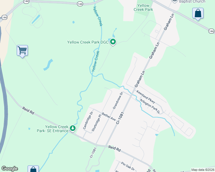 map of restaurants, bars, coffee shops, grocery stores, and more near 1855 Sturbridge Place in Owensboro