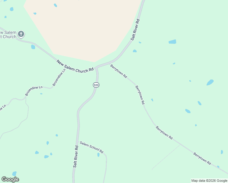 map of restaurants, bars, coffee shops, grocery stores, and more near 3804 Berrytown Road in Rineyville