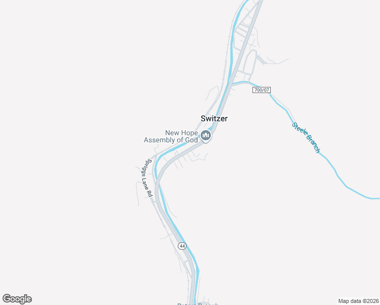 map of restaurants, bars, coffee shops, grocery stores, and more near 5409 Jerry West Highway in Switzer