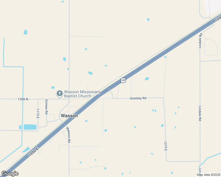 map of restaurants, bars, coffee shops, grocery stores, and more near 3368 1050 East in Eldorado