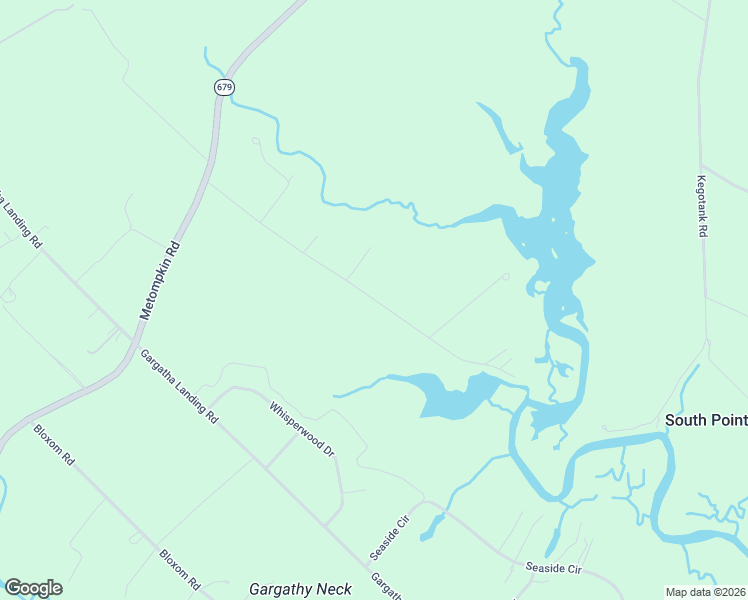 map of restaurants, bars, coffee shops, grocery stores, and more near 28660-28842 Mitchell Drive in Parksley