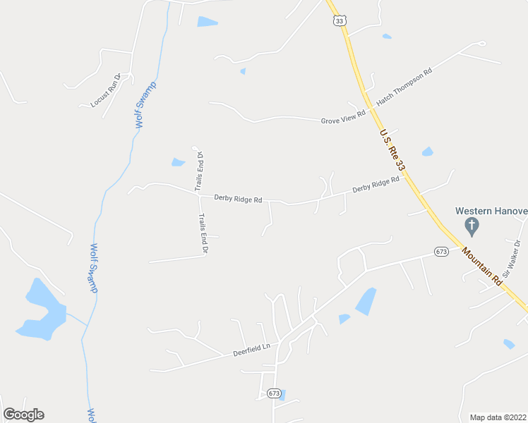 map of restaurants, bars, coffee shops, grocery stores, and more near 14143 Derby Court in Montpelier
