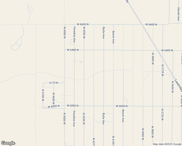 map of restaurants, bars, coffee shops, grocery stores, and more near 6233 North 4275 West in Cedar City