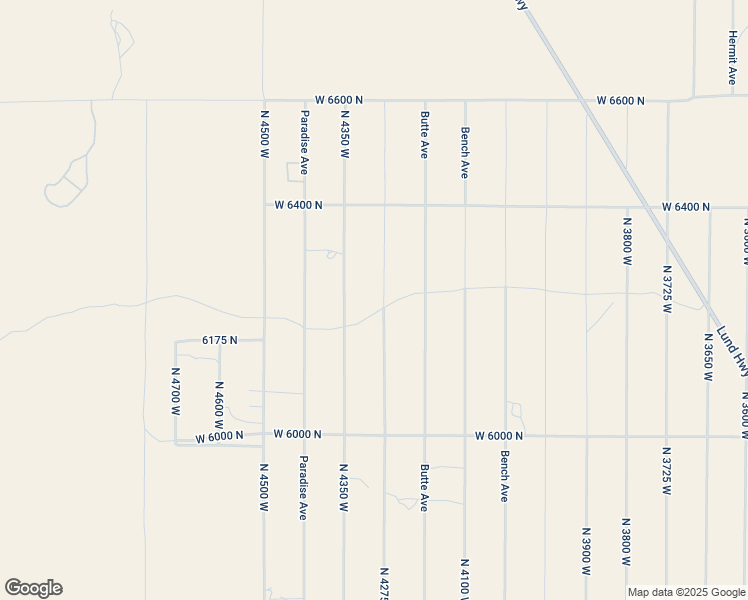 map of restaurants, bars, coffee shops, grocery stores, and more near 6233 North 4275 West in Cedar City