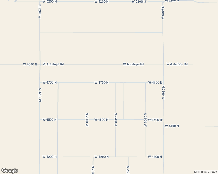 map of restaurants, bars, coffee shops, grocery stores, and more near 4700 North 2700 West in Beryl