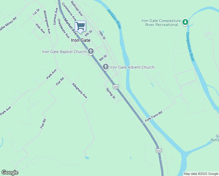 map of restaurants, bars, coffee shops, grocery stores, and more near 1007 Spring Street in Eagle Rock