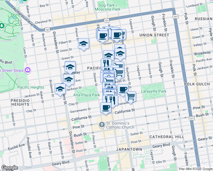 2443 Fillmore Street, San Francisco CA Walk Score