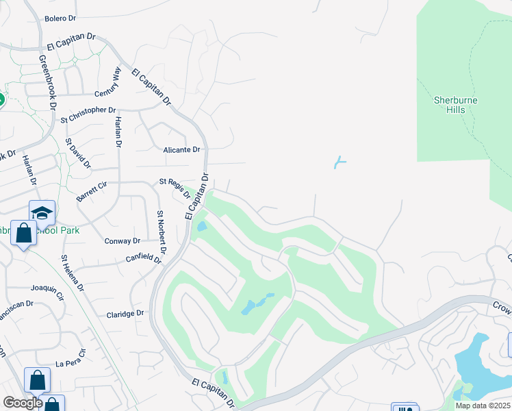 map of restaurants, bars, coffee shops, grocery stores, and more near 562 Saint George Road in Danville
