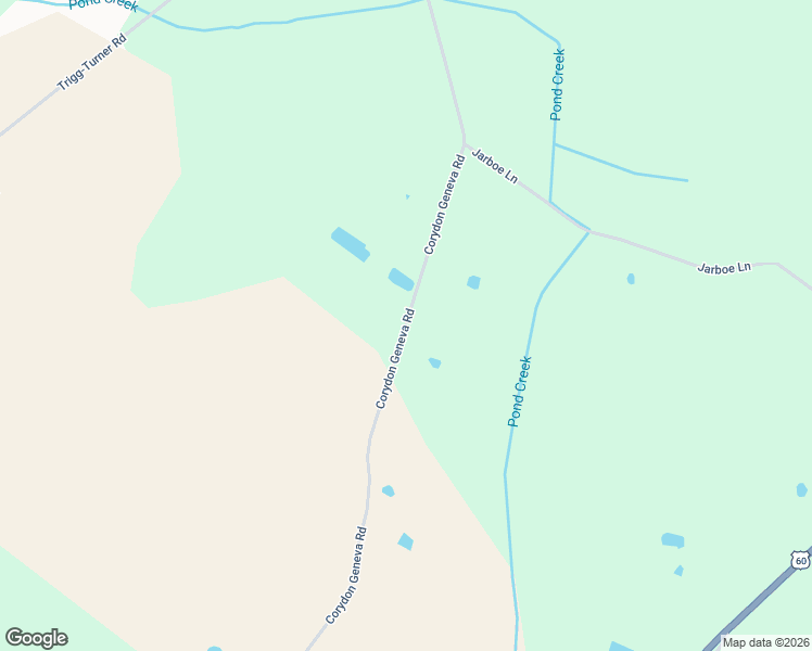 map of restaurants, bars, coffee shops, grocery stores, and more near 8450 Corydon Geneva Road in Corydon