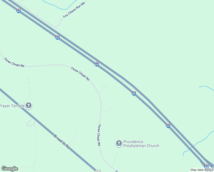 map of restaurants, bars, coffee shops, grocery stores, and more near 3506 Three Chopt Road in Gum Spring