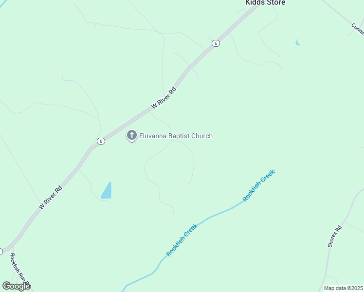 map of restaurants, bars, coffee shops, grocery stores, and more near 62 Rosewood Court in Scottsville