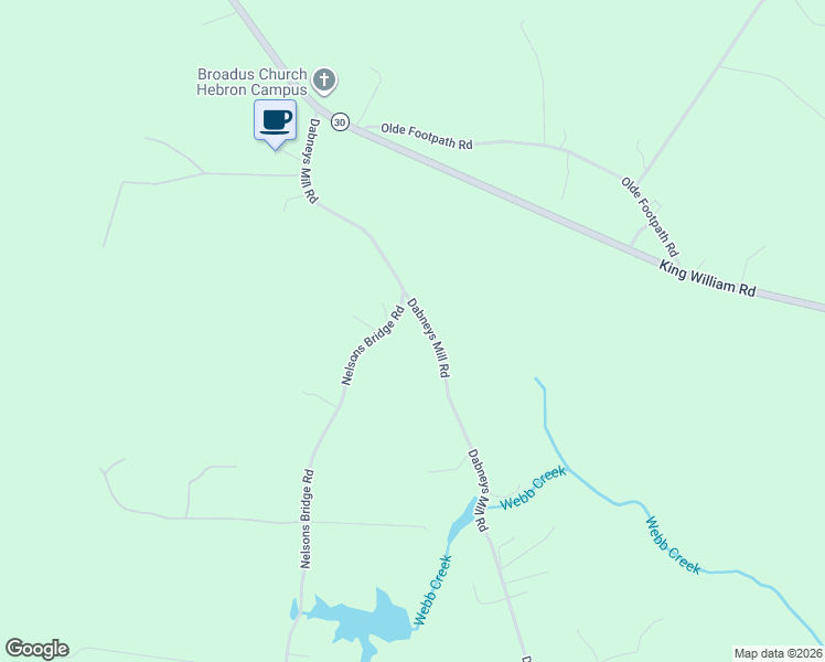 map of restaurants, bars, coffee shops, grocery stores, and more near 74 Nelsons Bridge Road in Hanover