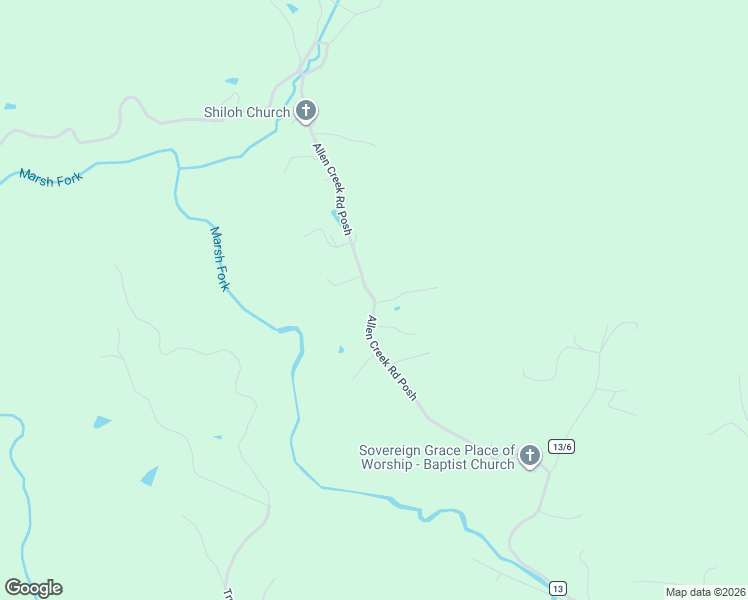 map of restaurants, bars, coffee shops, grocery stores, and more near 262 Allen Creek Road Posh in Glen Daniel