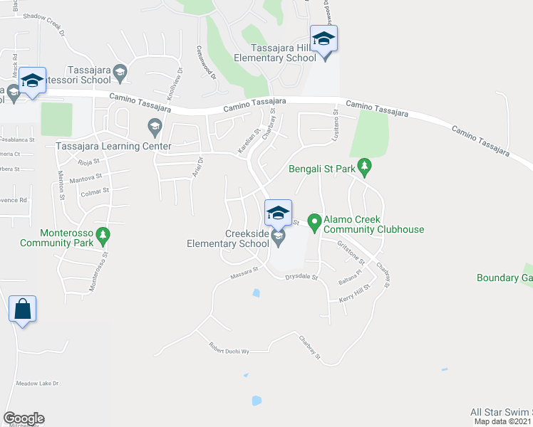 map of restaurants, bars, coffee shops, grocery stores, and more near 3035 Griffon St E in Danville