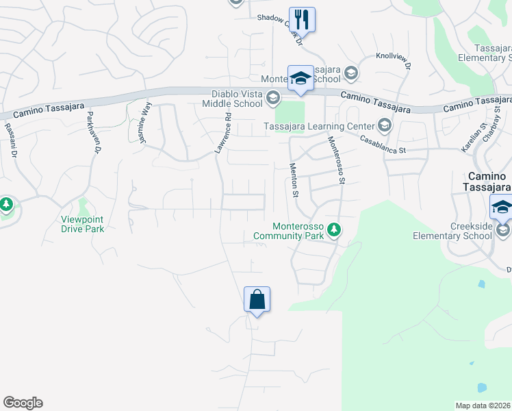 map of restaurants, bars, coffee shops, grocery stores, and more near 139 Shelterwood Lane in Danville