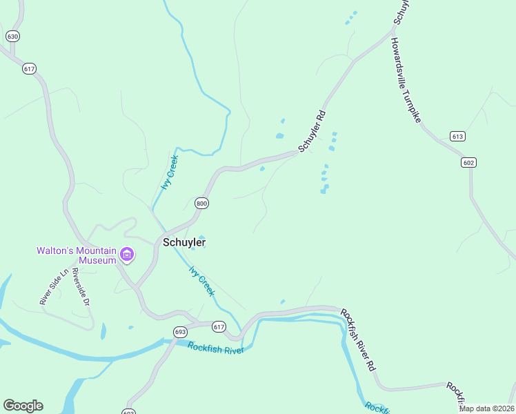 map of restaurants, bars, coffee shops, grocery stores, and more near 163-333 Quarry Hill Lane in Schuyler