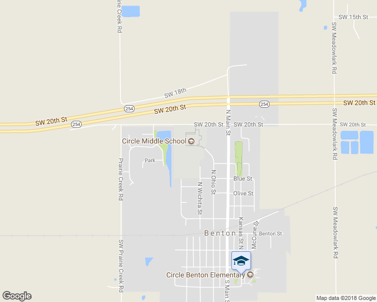 map of restaurants, bars, coffee shops, grocery stores, and more near 14697 Southwest 20th Street in Benton