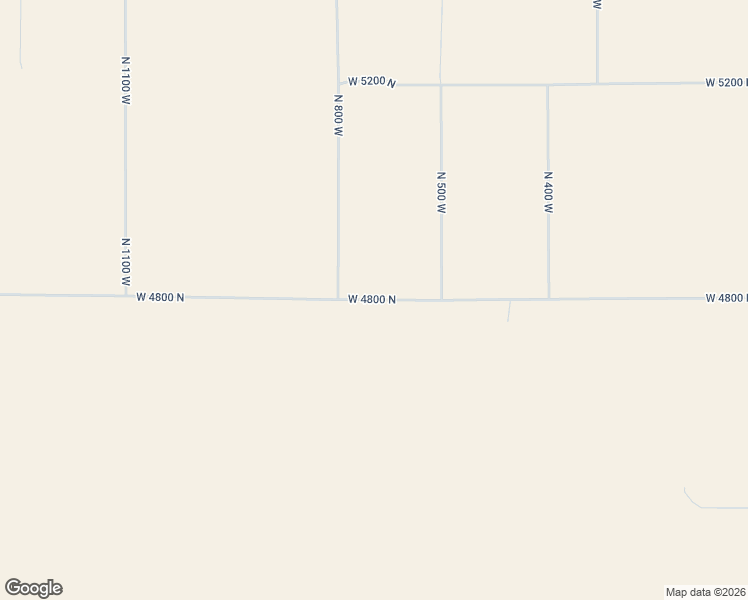 map of restaurants, bars, coffee shops, grocery stores, and more near 696 4800 North in Beryl