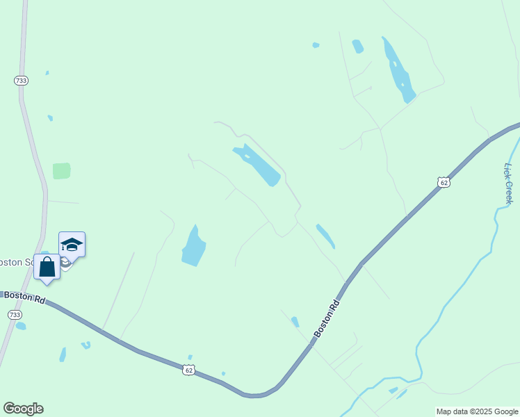map of restaurants, bars, coffee shops, grocery stores, and more near Timber Trails Road in Nelson County
