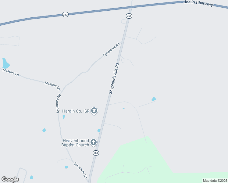 map of restaurants, bars, coffee shops, grocery stores, and more near 7310-7698 Shepherdsville Road in Elizabethtown