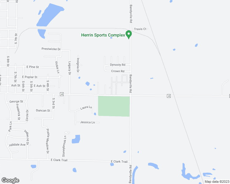 map of restaurants, bars, coffee shops, grocery stores, and more near 713 Joseph Lane in Herrin