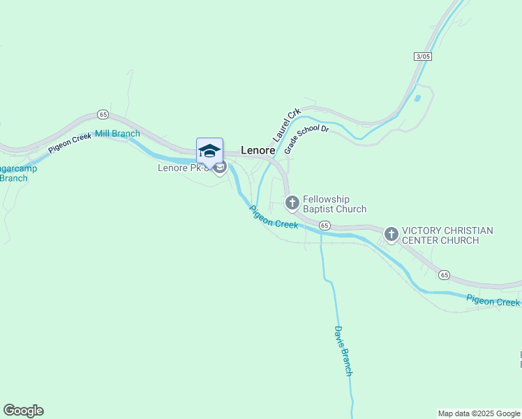 map of restaurants, bars, coffee shops, grocery stores, and more near 3 Laurel Street in Williamson