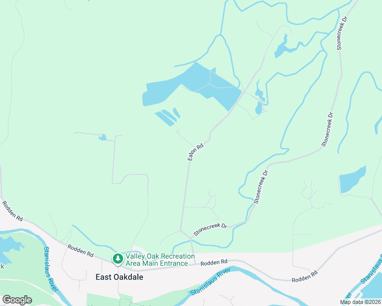 map of restaurants, bars, coffee shops, grocery stores, and more near 10947 Eaton Road in Oakdale