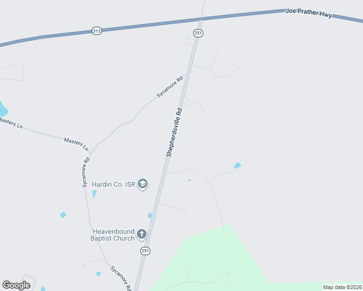 map of restaurants, bars, coffee shops, grocery stores, and more near 7310 Shepherdsville Road in Elizabethtown