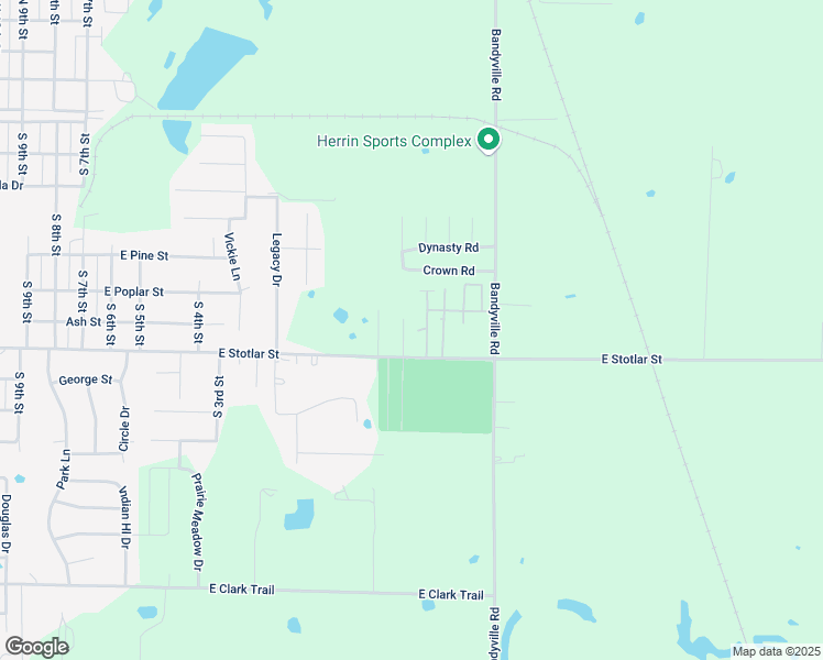 map of restaurants, bars, coffee shops, grocery stores, and more near 708 Ruggeri Drive in Herrin