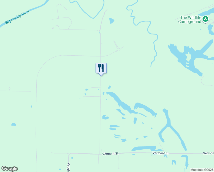 map of restaurants, bars, coffee shops, grocery stores, and more near 13852-13998 North County Line Road in De Soto