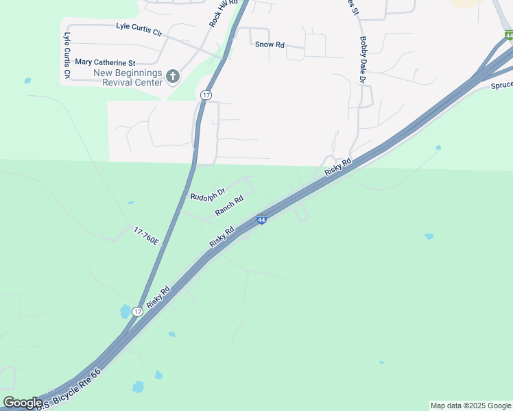 map of restaurants, bars, coffee shops, grocery stores, and more near 21483 Risky Road in Waynesville