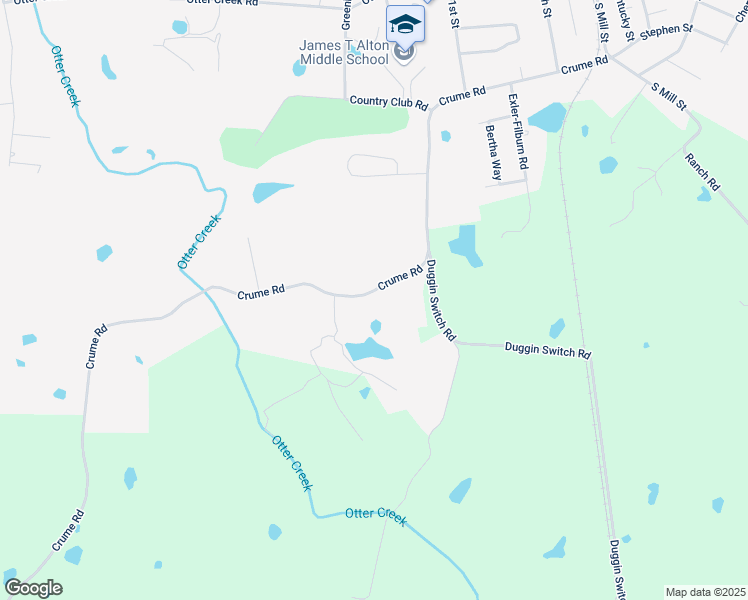 map of restaurants, bars, coffee shops, grocery stores, and more near 1100-1256 Crume Rd in Vine Grove