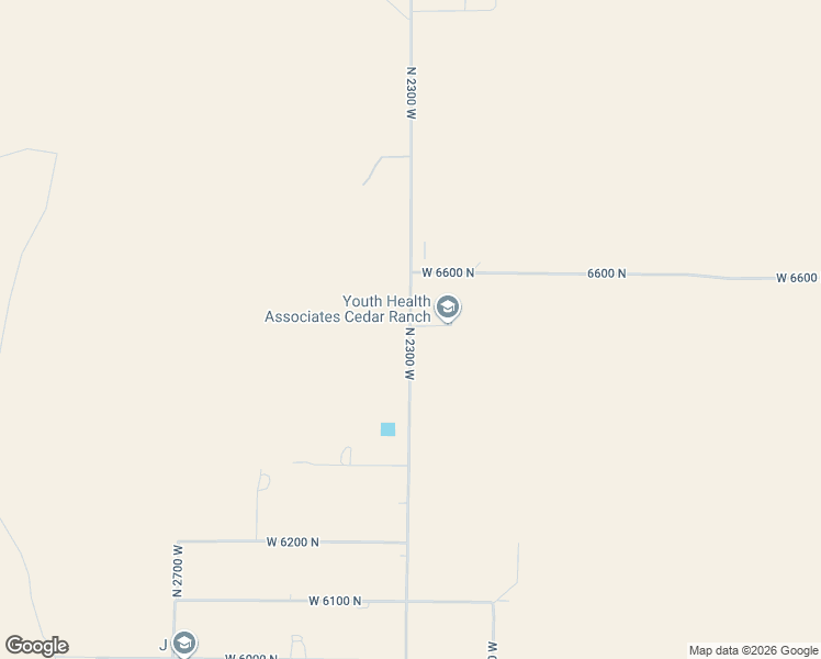 map of restaurants, bars, coffee shops, grocery stores, and more near 6800 North 2300 West in Cedar City