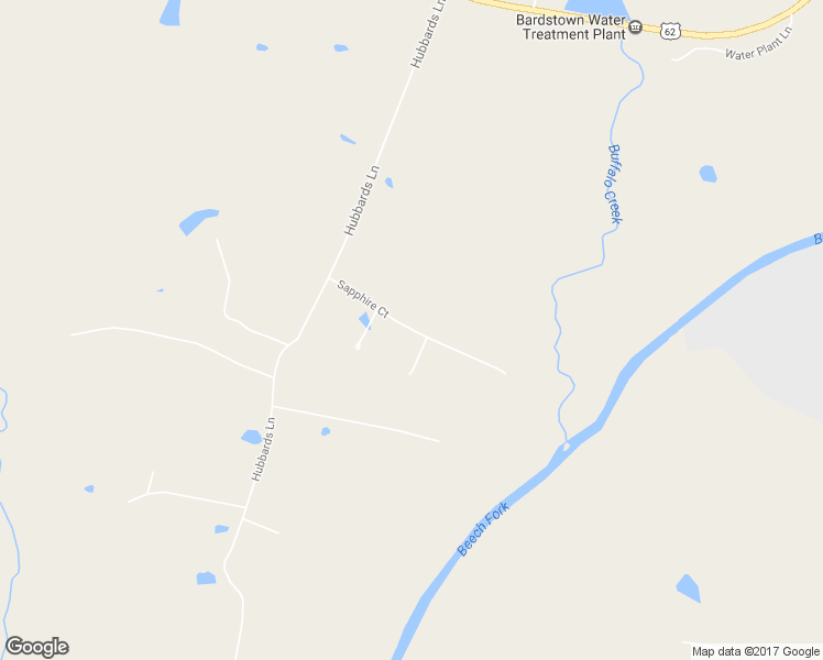 map of restaurants, bars, coffee shops, grocery stores, and more near Sapphire Court in Bardstown