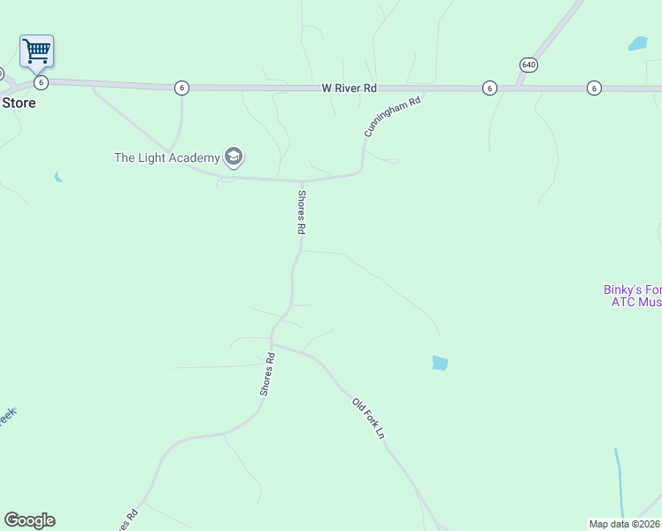 map of restaurants, bars, coffee shops, grocery stores, and more near 191-337 Shores Road in Palmyra