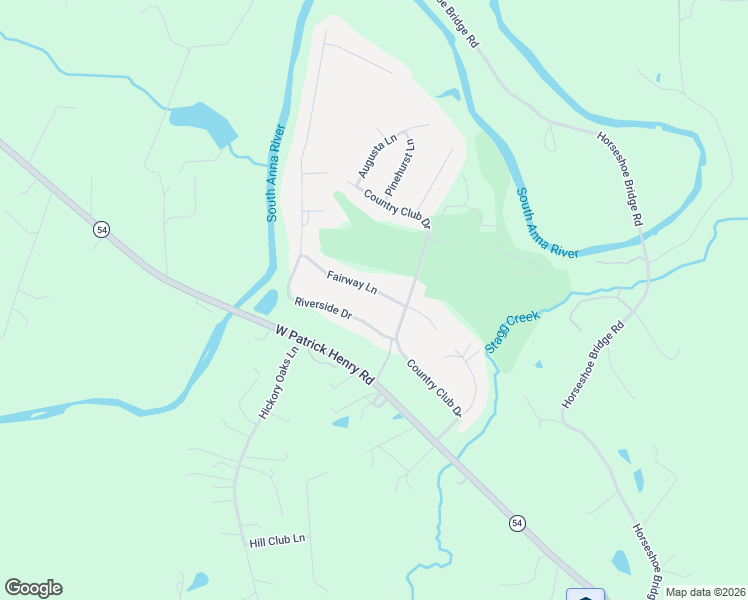 map of restaurants, bars, coffee shops, grocery stores, and more near 13017 Fairway Lane in Ashland
