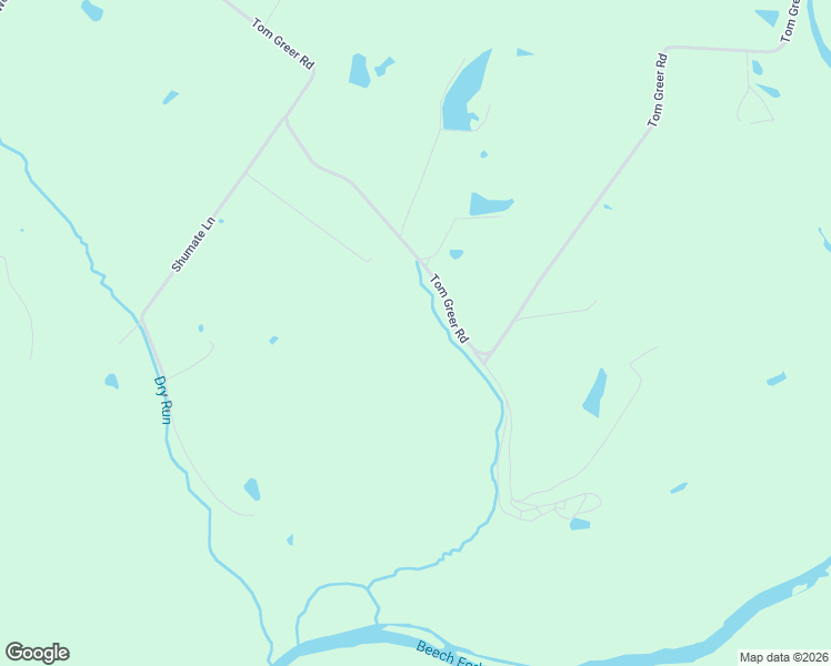 map of restaurants, bars, coffee shops, grocery stores, and more near 1371 Tom Greer Road in Bardstown