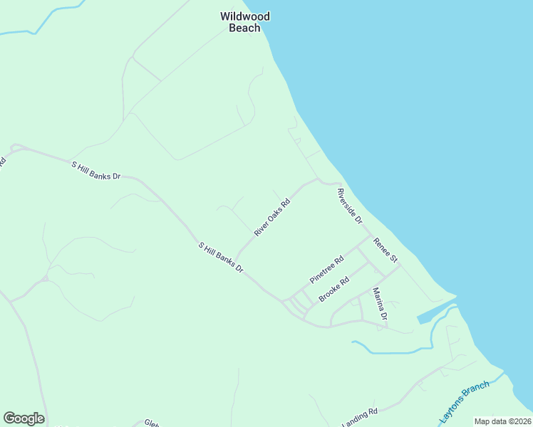 map of restaurants, bars, coffee shops, grocery stores, and more near 307 River Oaks Road in Center Cross