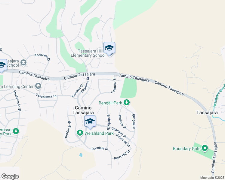 map of restaurants, bars, coffee shops, grocery stores, and more near 2050 Lusitano Street in Danville