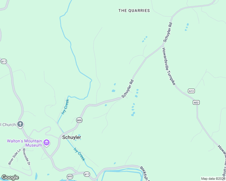 map of restaurants, bars, coffee shops, grocery stores, and more near in Schuyler