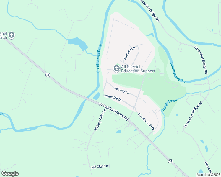 map of restaurants, bars, coffee shops, grocery stores, and more near 13071 Fairway Lane in Ashland