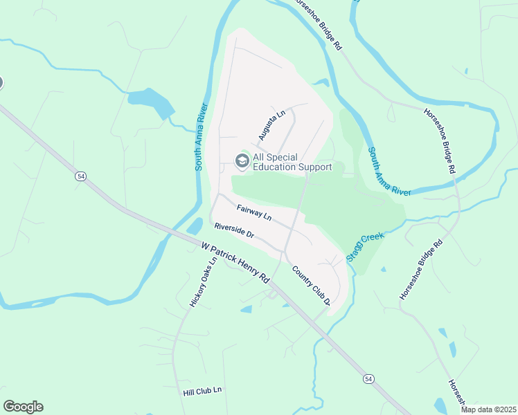 map of restaurants, bars, coffee shops, grocery stores, and more near 13046 Fairway Lane in Ashland