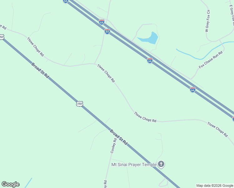 map of restaurants, bars, coffee shops, grocery stores, and more near 3701 Three Chopt Road in Gum Spring