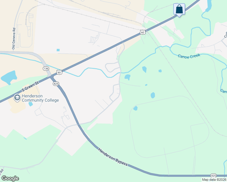 map of restaurants, bars, coffee shops, grocery stores, and more near 2365 Carter Drive in Henderson