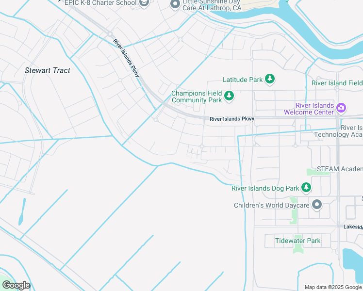 map of restaurants, bars, coffee shops, grocery stores, and more near 17808 Taft Drive in Lathrop