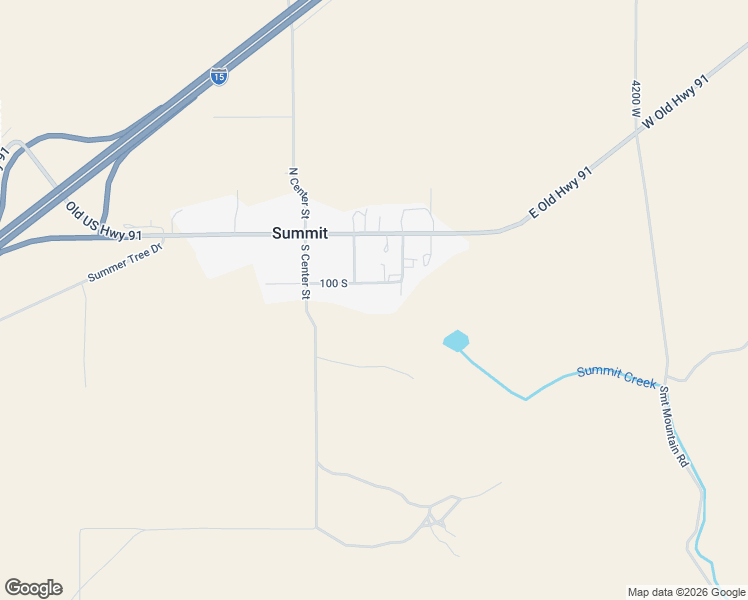 map of restaurants, bars, coffee shops, grocery stores, and more near 140 East 100 South in Summit