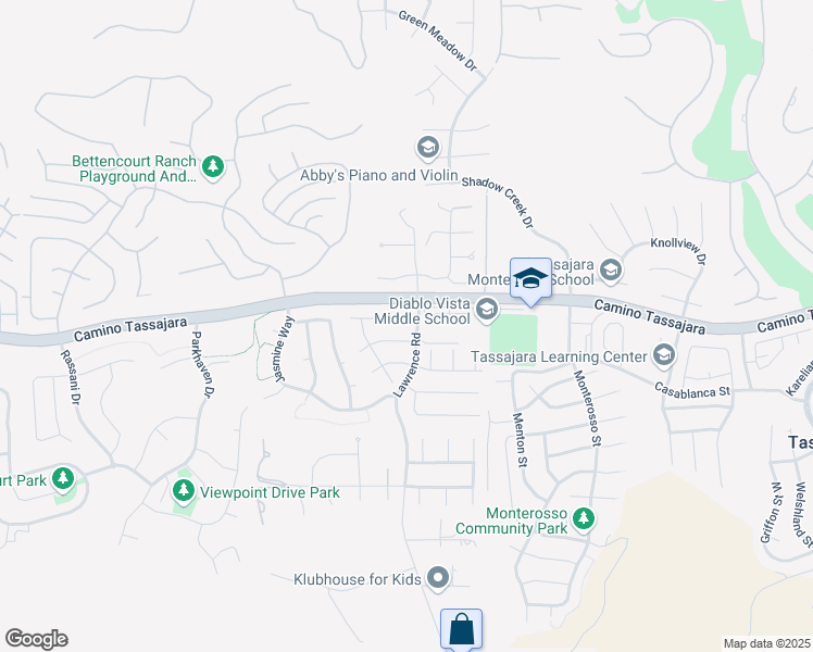 map of restaurants, bars, coffee shops, grocery stores, and more near 42 Lily Court in Danville
