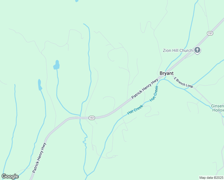 map of restaurants, bars, coffee shops, grocery stores, and more near 10531 Patrick Henry Highway in Roseland