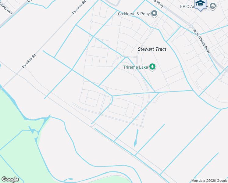 map of restaurants, bars, coffee shops, grocery stores, and more near 3750 Bradbury Avenue in Lathrop